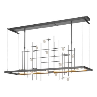 Four Seasons LED Pendant in Black (39|139752LEDSTND10YG0500)