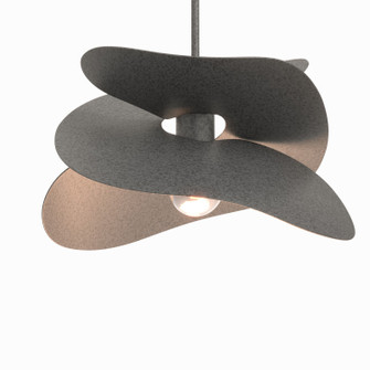 Hibiscus One Light Pendant in Natural Iron (39|139450SKTMULT20)