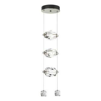 Gatsby Gatsby 3-Light LED Pendant in Sterling (39|139058LEDSTND85CR)