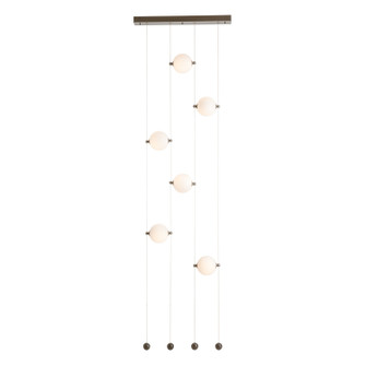 Abacus LED Pendant in Sterling (39|139055LEDSTND85GG0668)