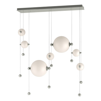 Abacus LED Pendant in Sterling (39|139054LEDSTND85GG0694)