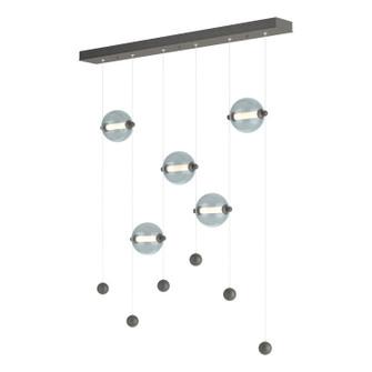 Abacus Abacus 5-Light LED Pendant in Natural Iron (39|139050LEDSTND20YL0668)