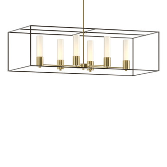 Portico Six Light Pendant in Modern Brass (39|138940SKTMULT8614GG0392)