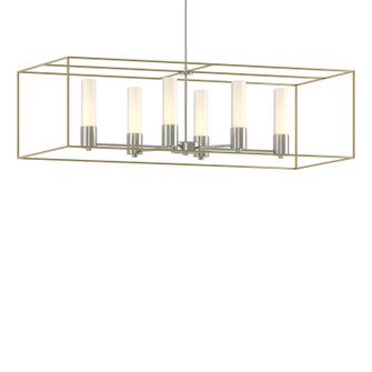 Portico Six Light Pendant in Sterling (39|138940SKTMULT8586GG0392)