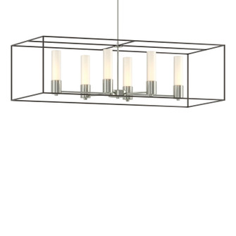 Portico Six Light Pendant in Sterling (39|138940SKTMULT8514GG0392)