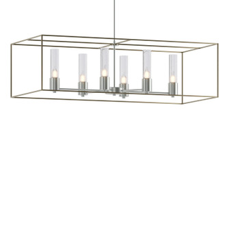 Portico Six Light Pendant in Vintage Platinum (39|138940SKTMULT8284II0392)