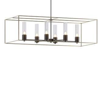 Portico Six Light Pendant in Oil Rubbed Bronze (39|138940SKTMULT1484II0392)