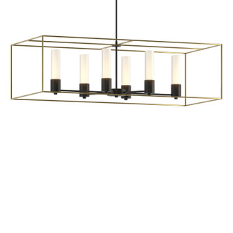 Portico Six Light Pendant in Black (39|138940SKTMULT1086GG0392)