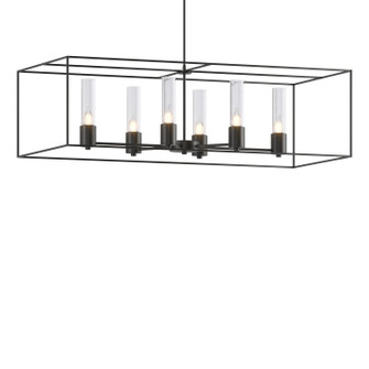 Portico Six Light Pendant in Black (39|138940SKTMULT1010II0392)