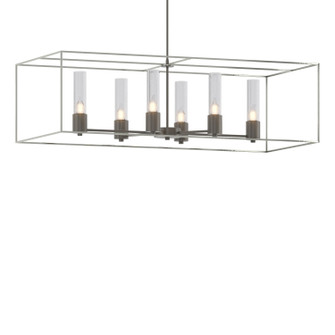 Portico Six Light Pendant in Dark Smoke (39|138940SKTMULT0785II0392)