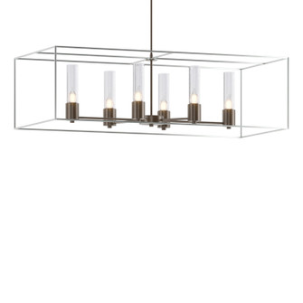 Portico Six Light Pendant in Bronze (39|138940SKTMULT0582II0392)