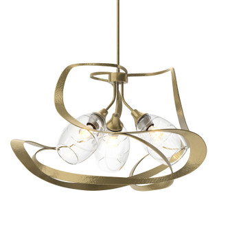Nest Three Light Pendant in Modern Brass (39|137855SKTMULT86ZM0621)