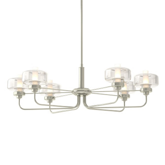 Nola Six Light Pendant in Sterling (39|137840SKTMULT85YE0592)