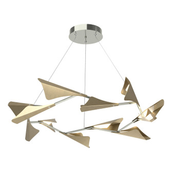 Plume LED Pendant in Sterling (39|135008LEDSTND8584)