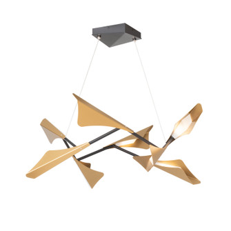 Plume LED Pendant in Modern Brass (39|135007LEDSTND8682)