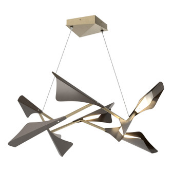 Plume LED Pendant in Soft Gold (39|135007LEDSTND8414)