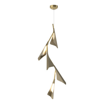 Plume LED Pendant in Modern Brass (39|135006LEDSTND8684)