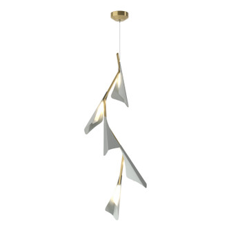 Plume LED Pendant in Modern Brass (39|135006LEDSTND8682)