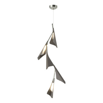 Plume LED Pendant in Sterling (39|135006LEDSTND8507)