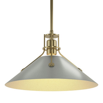Henry Henry Medium Steel Shade Pendant in Modern Brass (39|134550SKTMULT8682)