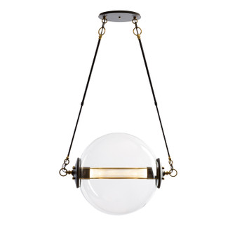 Otto Two Light Pendant in Black with Brass Accents (39|134405SKTSHRT31ZK0219)