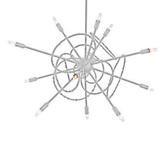 Olympus Olympus 12-Light Starburst Pendant in Vintage Platinum (39|131604SKTMULT82)