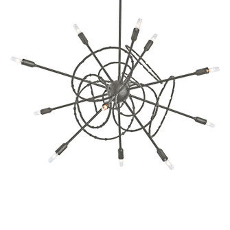 Olympus Olympus 12-Light Starburst Pendant in Natural Iron (39|131604SKTMULT20)