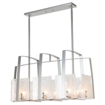 Arc Eight Light Linear Pendant in Modern Brass (39|131311SKTMULT86YR0699)