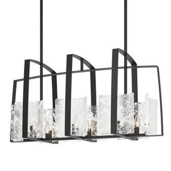 Arc Eight Light Linear Pendant in Black (39|131311SKTMULT10YR0699)