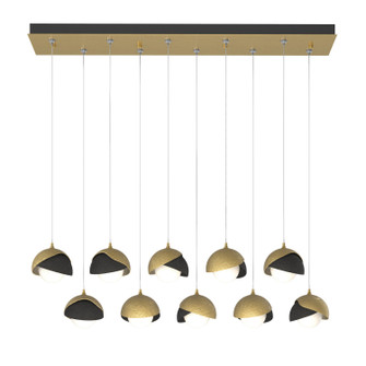 Brooklyn LED Pendant in Modern Brass (39|131205SKTSTND8610GG0711)