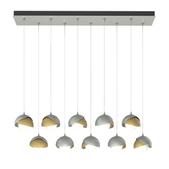 Brooklyn LED Pendant in Vintage Platinum (39|131205SKTSTND8286GG0711)