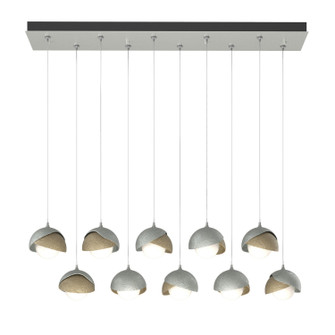 Brooklyn LED Pendant in Vintage Platinum (39|131205SKTSTND8284GG0711)