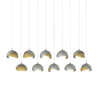 Brooklyn LED Pendant in Vintage Platinum (39|131205SKTLONG8286GG0711)