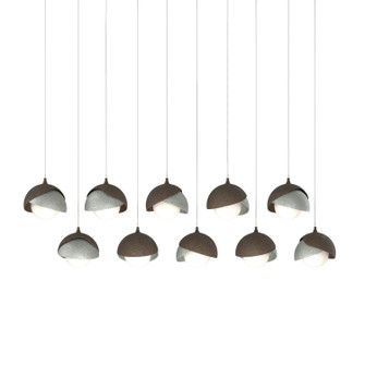 Brooklyn LED Pendant in Bronze (39|131205SKTLONG0582GG0711)