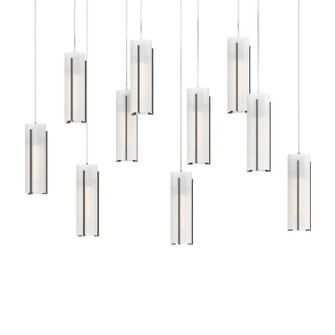 Exos Glass LED Pendant in Dark Smoke (39|131204SKTLONG07GG0065)