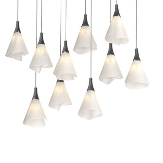 Mobius Mobius 10-Light Pendant in Black (39|131202SKTLONG10SH1987)