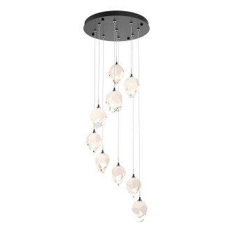 Chrysalis Chrysalis 9-Light Small Crystal Pendant in Dark Smoke (39|131140SKTLONG07WP0754)