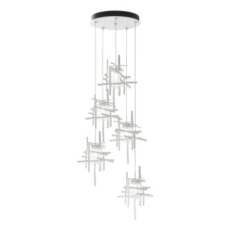 Tura Tura 5-Light Seeded Glass Pendant in White (39|131126SKTSTND02II0728)