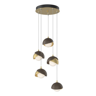 Brooklyn LED Pendant in Modern Brass (39|131125SKTSTND8605GG0711)