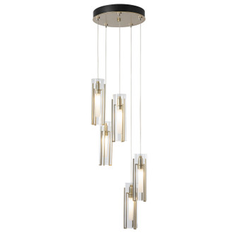 Exos Glass LED Pendant in Vintage Platinum (39|131124SKTSTND82GG0065)