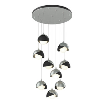Brooklyn Brooklyn 9-Light Double Shade Pendant in Vintage Platinum (39|131105SKTSTND8210GG0711)
