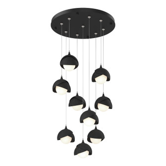 Brooklyn Brooklyn 9-Light Double Shade Pendant in Black (39|131105SKTSTND1010GG0711)