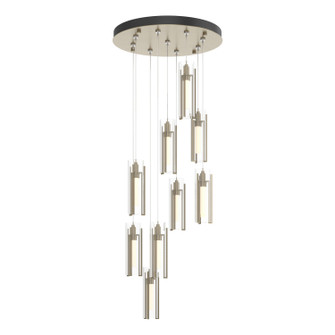 Exos Glass Exos Glass 9-Light Pendant in Soft Gold (39|131104SKTSTND84ZM0065)