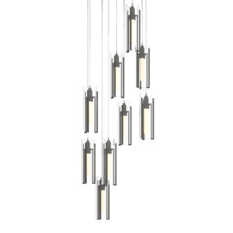 Exos Glass LED Pendant in Natural Iron (39|131104SKTLONG20ZM0065)