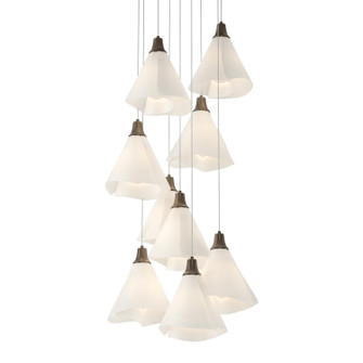 Mobius Mobius 9-Light Pendant in Bronze (39|131102SKTLONG05SH1987)