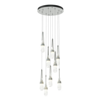 Link Link 9-Light Blown Glass Pendant in Vintage Platinum (39|131100SKTSTND82YJ0434)