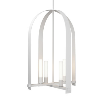 Triomphe Four Light Pendant in White (39|131070SKTMULT02FD0462)