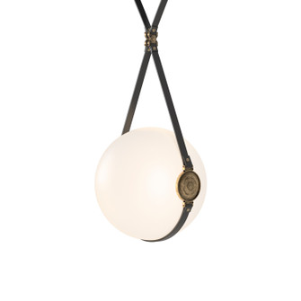 Derby LED Pendant in Black (39|131042LEDLONG1027LKNLGG0680)