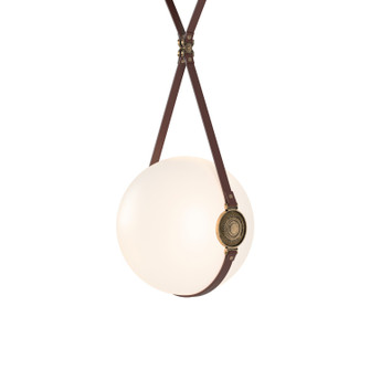 Derby LED Pendant in Black (39|131042LEDLONG1027LBHFGG0680)