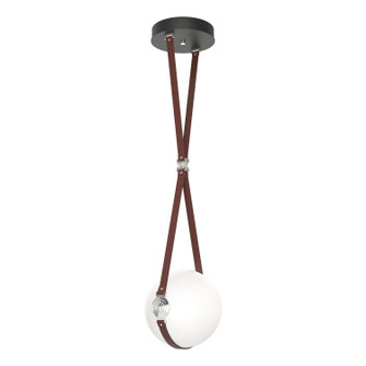Derby LED Pendant in Black (39|131040LEDSTND1024LBHFGG0670)